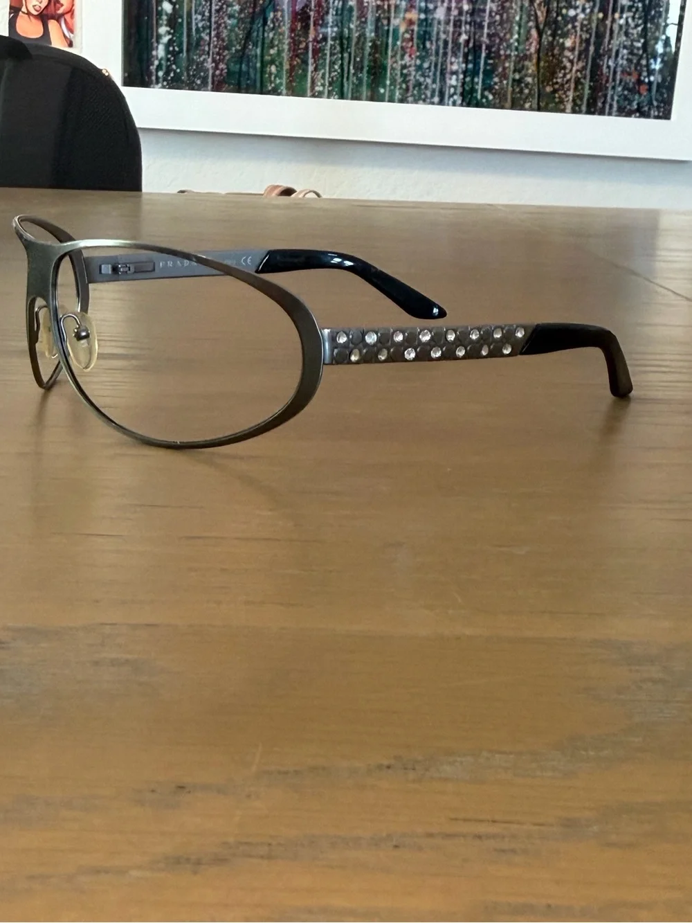 Prada no lenses glasses